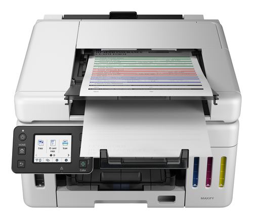 Canon Maxify GX6550 3-in-1 Refillable MegaTank Colour Inkjet Printer - image 2