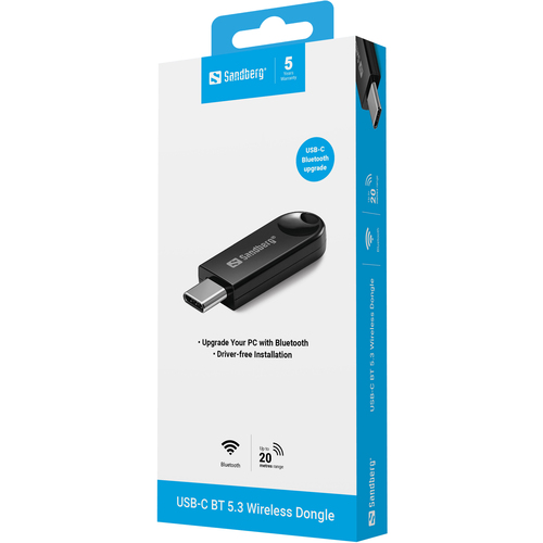 Sandberg USB-C BT 5.3 Wireless Dongle – image 2