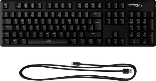 HyperX Alloy Origins - Mechanical Gaming Keyboard - HX Red (UK Layout) (HX-KB6RDX-UK) – image 4