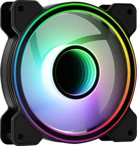 Aerocool Mirage 12 ARGB Корпус компьютера Вентилятор 12 cm Черный