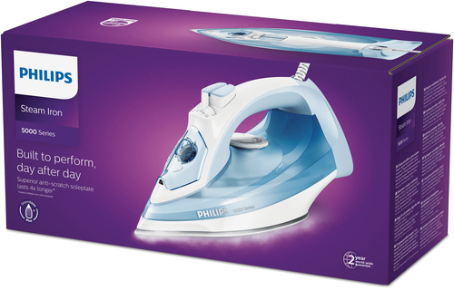 Philips DST5021/20R0 iron Steam iron SteamGlide Plus soleplate – image 2