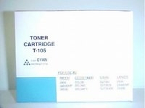 Ricoh Toner Type 105 Cyan Laser Cartridge
