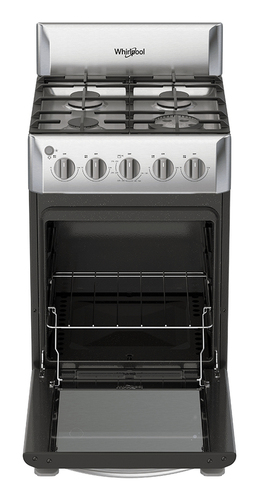 Whirlpool WWR5000S cooker Freestanding cooker Electric Gas Grey