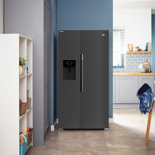 Beko ASN652VPZ Freestanding American Style Fridge Freezer with HarvestFreshTM – image 5