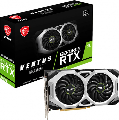 MSI VENTUS GeForce RTX 2060 GP NVIDIA 6 GB GDDR6