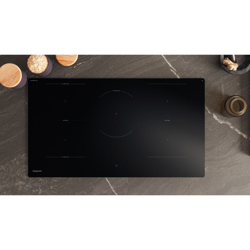 Hotpoint HEX9024DCFF2 90cm 5 Zone Induction Hob in Black with 2 FlexiZ - image 3