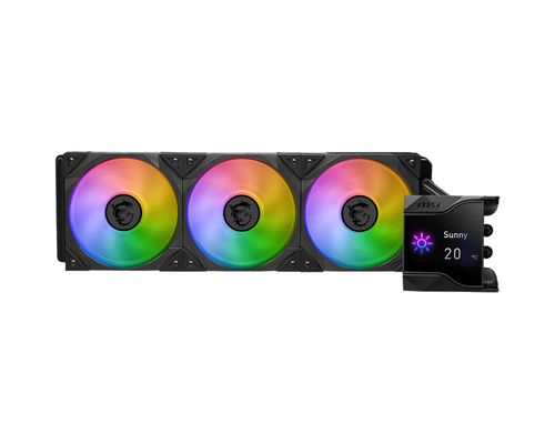 MSI MPG CORELIQUID D360 система охлаждения компьютера Процессор All-in-one liquid cooler 12 cm Черный 1 шт