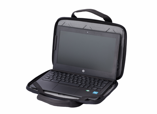 Techair TAE4802 Meet the ultimate 11-12” Chromebook case – it's like a work-in style superhero! Fasten it with secure screen clips, protect with EVA panels, and – image 4