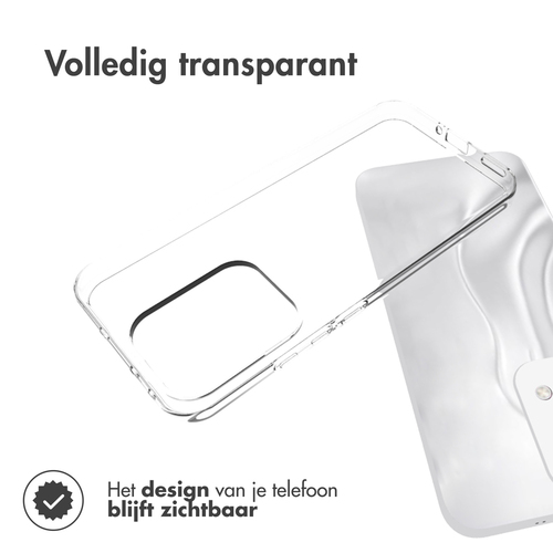 <p>De Accezz Clear Backcover is een perfect hoesje om het design van jouw smartphone niet te verbergen, maar wel te beschermen. Dit ultra transparante, afbeelding 2