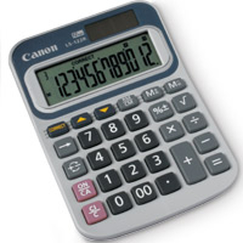 Canon LS-122R calculator Desktop Display Grey