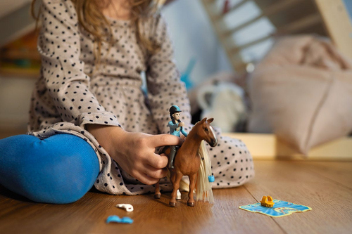 Schleich Horse Club Sofia's Beauties - Kim & Caramelo starterset speelfiguur, afbeelding 3