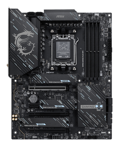 Msi X870E Gaming Plus Wifi AM5 DDR5 Atx Motherboard - image 2