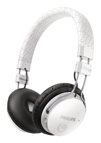 Philips SHB8000WT/28 headphones/headset Wired & Wireless Head-band Bluetooth White