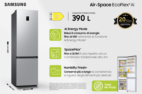 Samsung RB38C774DSA Freestanding – image 3