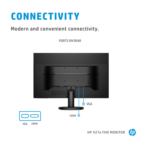 HP V27e computer monitor – image 8