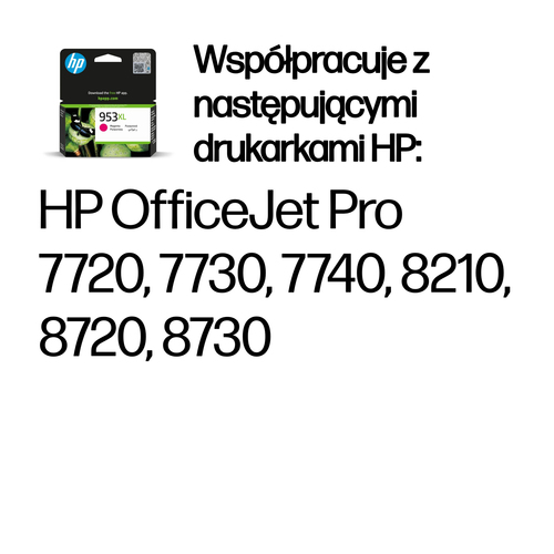 HP Inc. Tusz nr 953XL Magenta F6U17AE