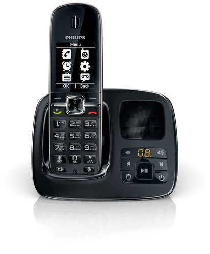 Philips BeNear Cordless phone with answering machine CD4951B/BR