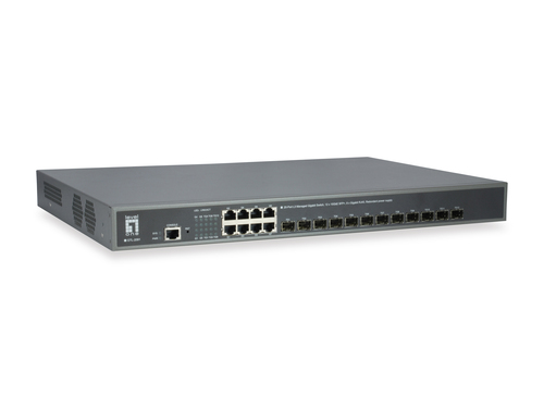 LevelOne GTL-2091 Managed L3 Gigabit Ethernet (10/100/1000) Grey – image 7