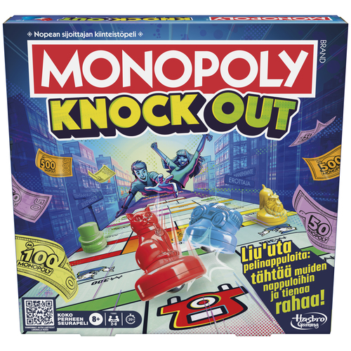 Monopoly Knockout 20 min Board game Economic simulation