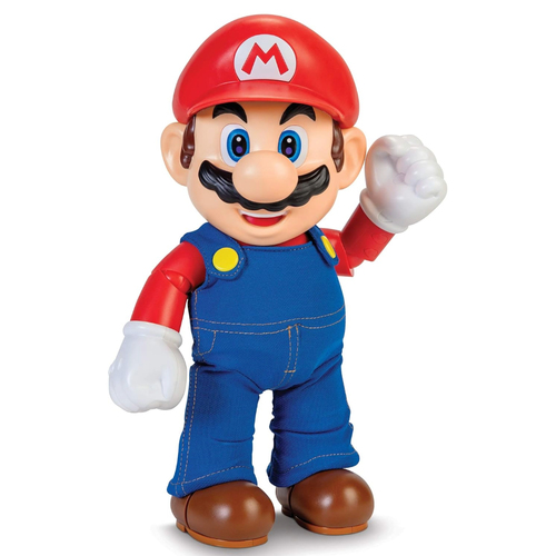 Super Mario - It's-a Me, Mario! Interactive Figure (31cm) – Foto 8 van 10
