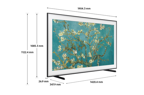 Samsung The Frame 2023 85” QLED 4K HDR Smart TV with S801B Lifestyle Ultra Slim Soundbar – image 8
