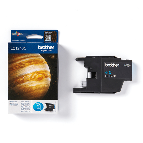 Original Brother LC1240C Cyan Ink Cartridge - image 2