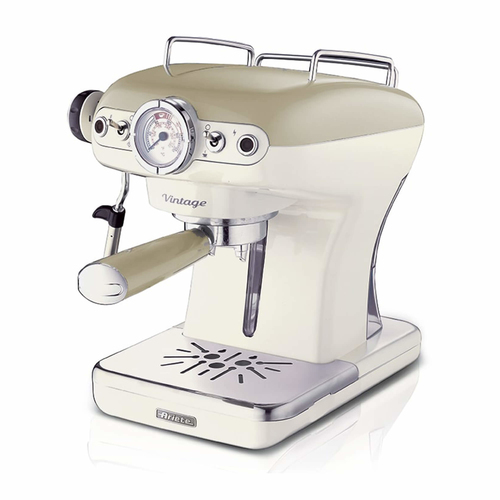 Ariete Vintage Espresso 1389 Coffee Machine - Beige, Brown,Cream - image 1