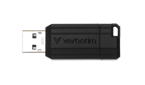 Verbatim 16GB Black Pinstripe USB Drive 49063 - image 5
