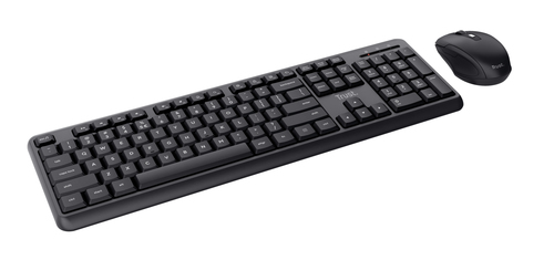 Trust TKM-350 keyboard Mouse included Universal RF Wireless Black – image 2