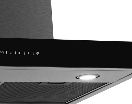 Beko HCB63741BDX cooker hood Wall-mounted Black 730 m³/h – image 6