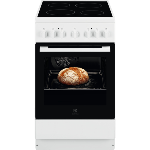 Electrolux LKR520000W Freestanding cooker Electric Ceramic hob White