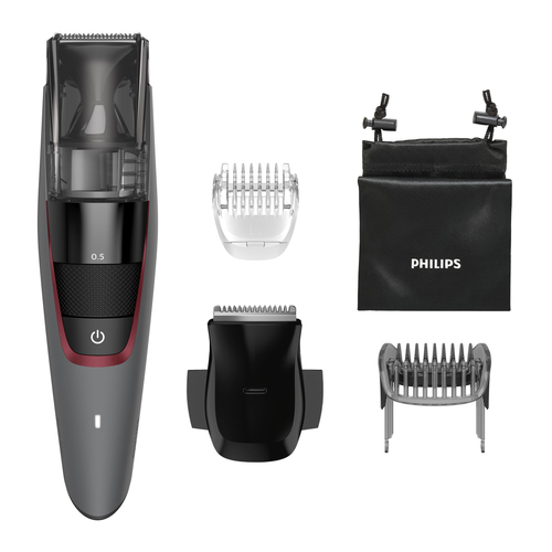 Philips BEARDTRIMMER Series 7000 BT7510/15 hair trimmers/clipper Black, Grey 20 Lithium-Ion (Li-Ion)