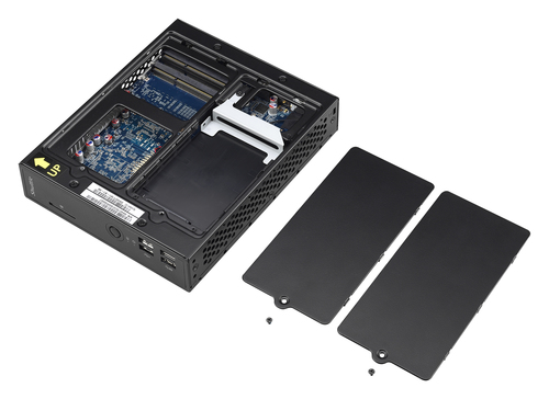 Shuttle DS437T PC/workstation barebone Black 1037U Intel® NM70 Express BGA 1023 – image 8