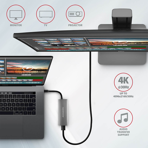 AXAGON HMC-5G2 SPEEDSTER 5H - Dockingstation - USB-C 32 Gen 2  Thunderbolt 3 - HDMI – Foto 7 von 10