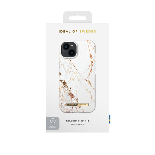 iDeal of Sweden Printed Case MagSafe 13 Cararra Gold – image 2