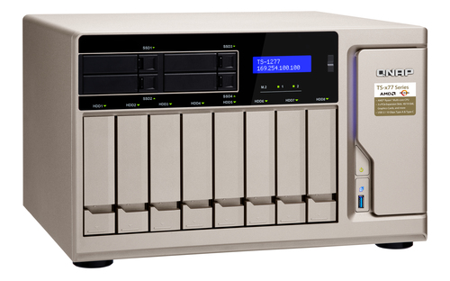 QNAP TS-1277 NAS Tower AMD Ryzen™ 5 1600 – image 2