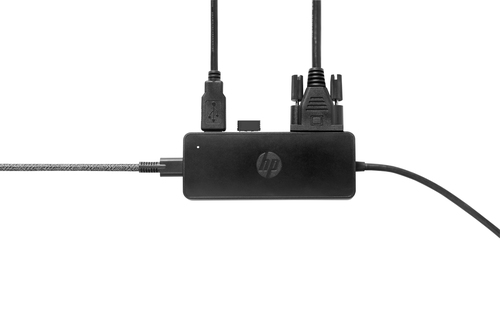 HP USB-C Travel Hub USB-C, HDMI, VGA, USB A HP 7PJ38AA