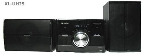 Sharp XL-UH25H home audio system Home audio micro system