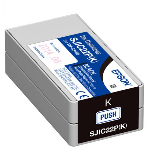 Epson SJIC22P ink cartridge 1 pc(s) Original Black