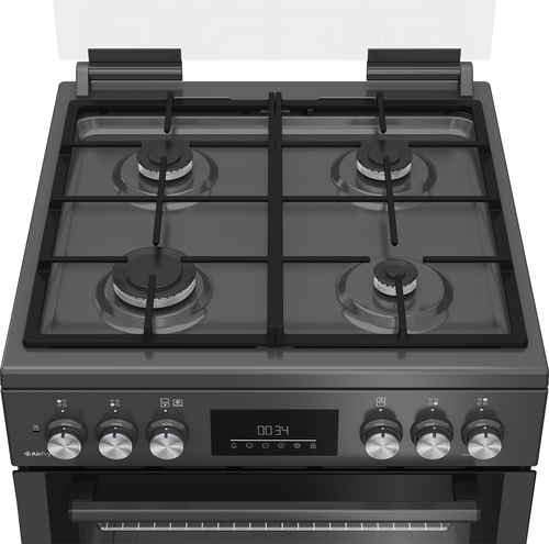 Beko FDDA6272TCA 60cm Double Oven Dual Fuel Cooker with AeroPerfectTM – image 4