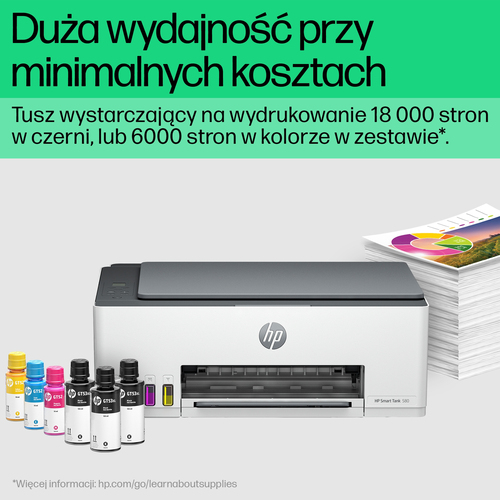 Urządzenie wielofunkcyjne HP Smart Tank 580 USB Wi-Fi