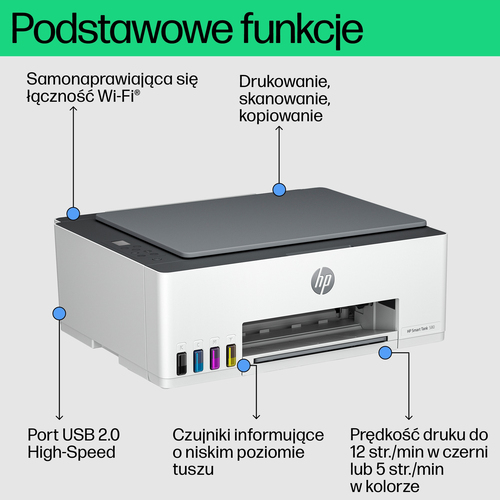 Urządzenie wielofunkcyjne HP Smart Tank 580 USB Wi-Fi