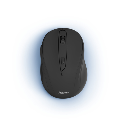 Hama MW-400 V2 Wireless Optical Mouse - Black - image 2
