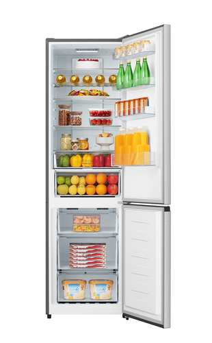 Hisense RB435N4BCE 60/40 Fridge Freezer - Stainless Steel - image 5