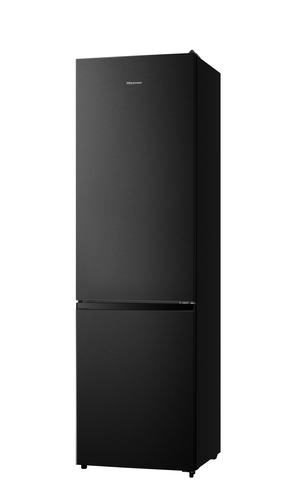 Hisense RB435N4BFE 200cm 60/40 Frost Free Fridge Freezer - Black / Stainless Steel - E Rated, Black - image 6