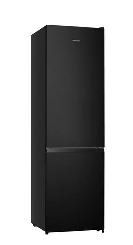 Hisense RB435N4BFE 200cm 60/40 Frost Free Fridge Freezer - Black / Stainless Steel - E Rated, Black - image 5
