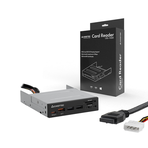 Chieftec CardReader CRD-908H kaartlezer, afbeelding 5
