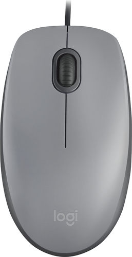 910-006757 Mouse Logitech Alambrico M110 Silent Gray 910-006757