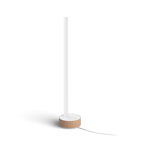 Philips Hue Gradient Signe Tafellamp Hout Wit 12w, afbeelding 2
