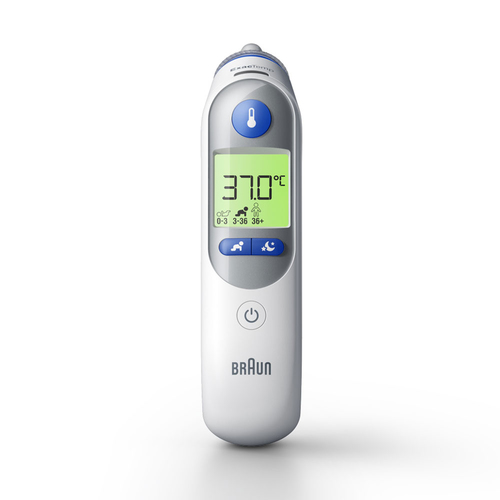 Braun IRT6525 ThermoScan 7+ Ear Thermometer with Night mode, New - image 1
